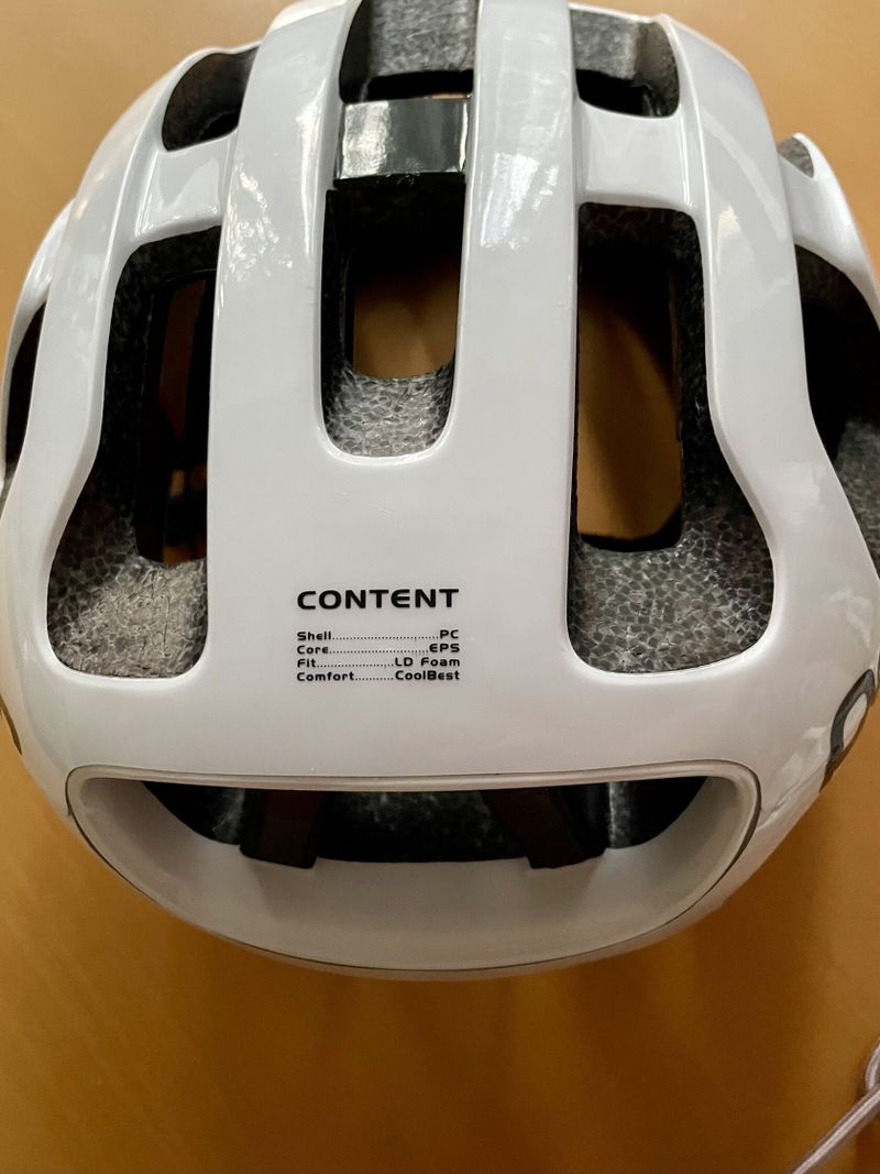 Silniční helma POC octal white