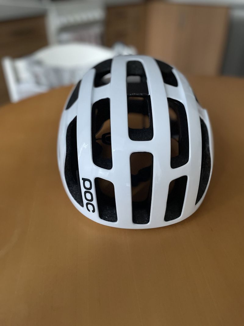 Silniční helma POC octal white