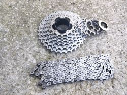 Shimano XT+ KMC X9
