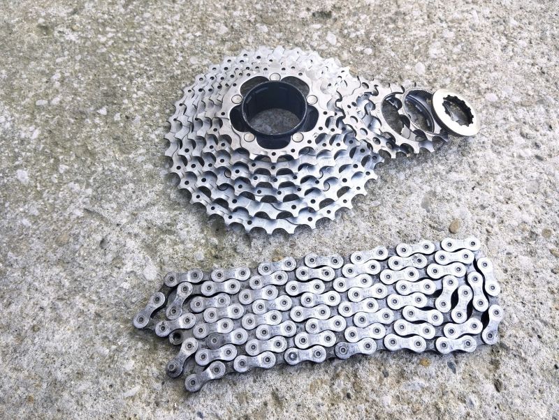 Shimano XT+ KMC X9