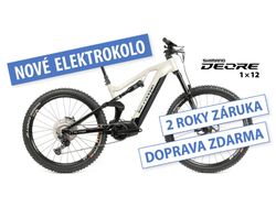 Nové celoodpruž. elektrokolo MTB 29" Lee Cougan E-Quest SHIMANO Deore 1x12 (vel. S/M/L) - více barev
