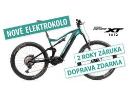 Nové celoodpruž. elektrokolo MTB 29" Lee Cougan E-Quest SHIMANO XT 1x12 (vel. S/M/L) - více barev
