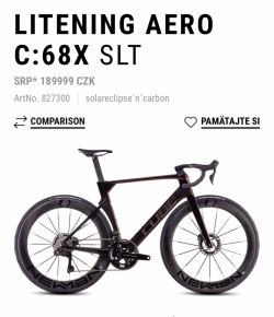 Litening Aero c68x SLT - 56 (172-183cm)