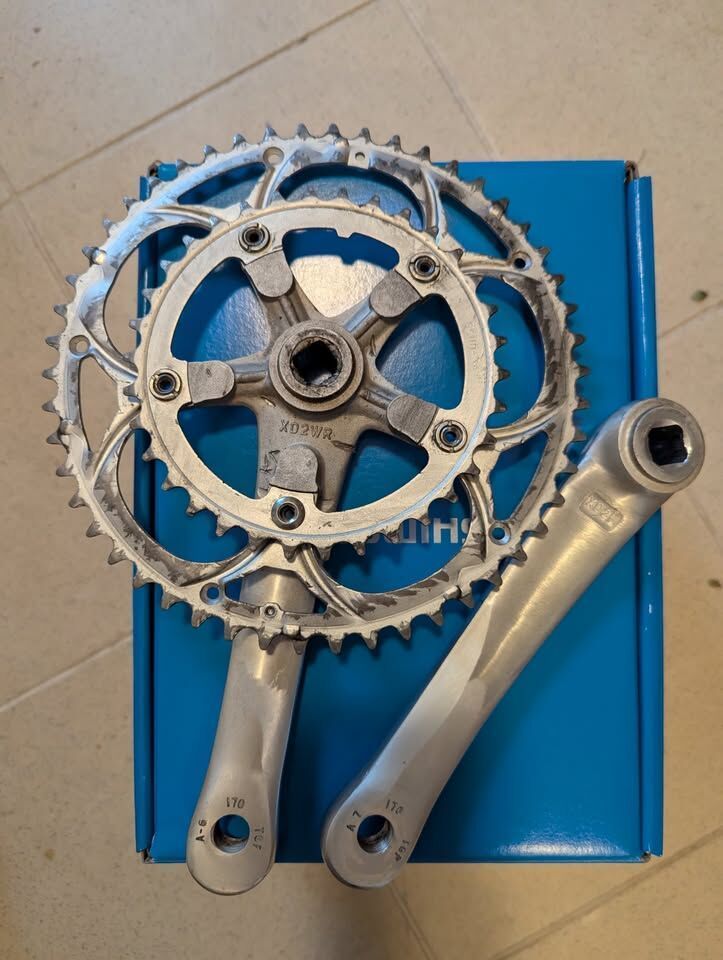 Silniční kliky OEM 2x9 50/34z 170 mm