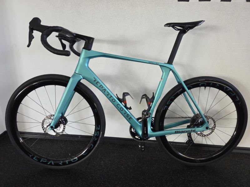 Bianchi Impulso RC, vel L., 4iii Wattmeter, jako nové 