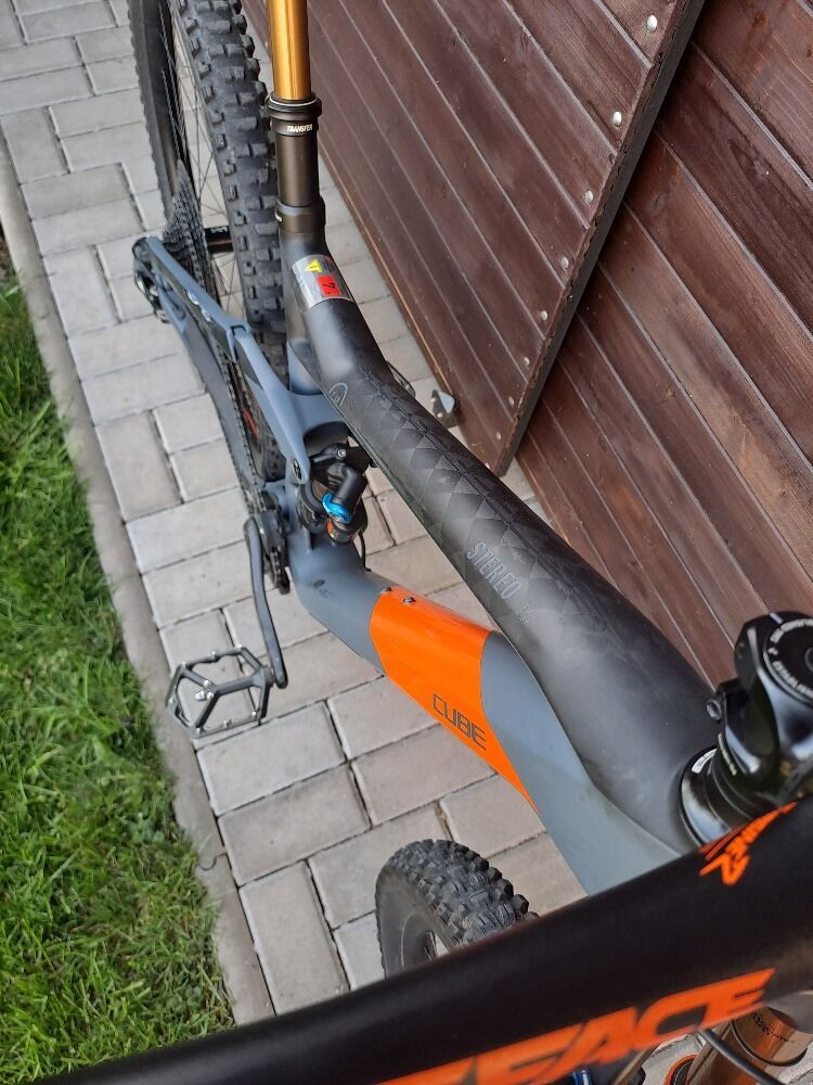 TOP enduro kolo Cube Stereo / velikost M / 29er kola / Fox kashima / 1x12sp sram / po servisu!!!!