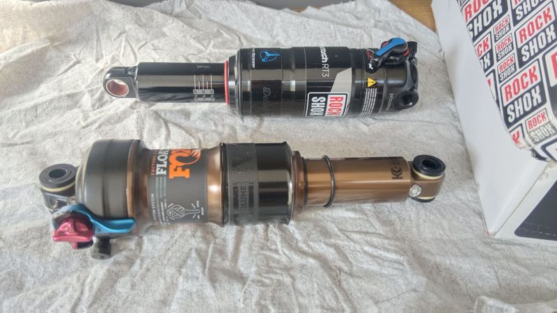 tlumiče RockShox 197x54mm FOX Factory 200x57MM