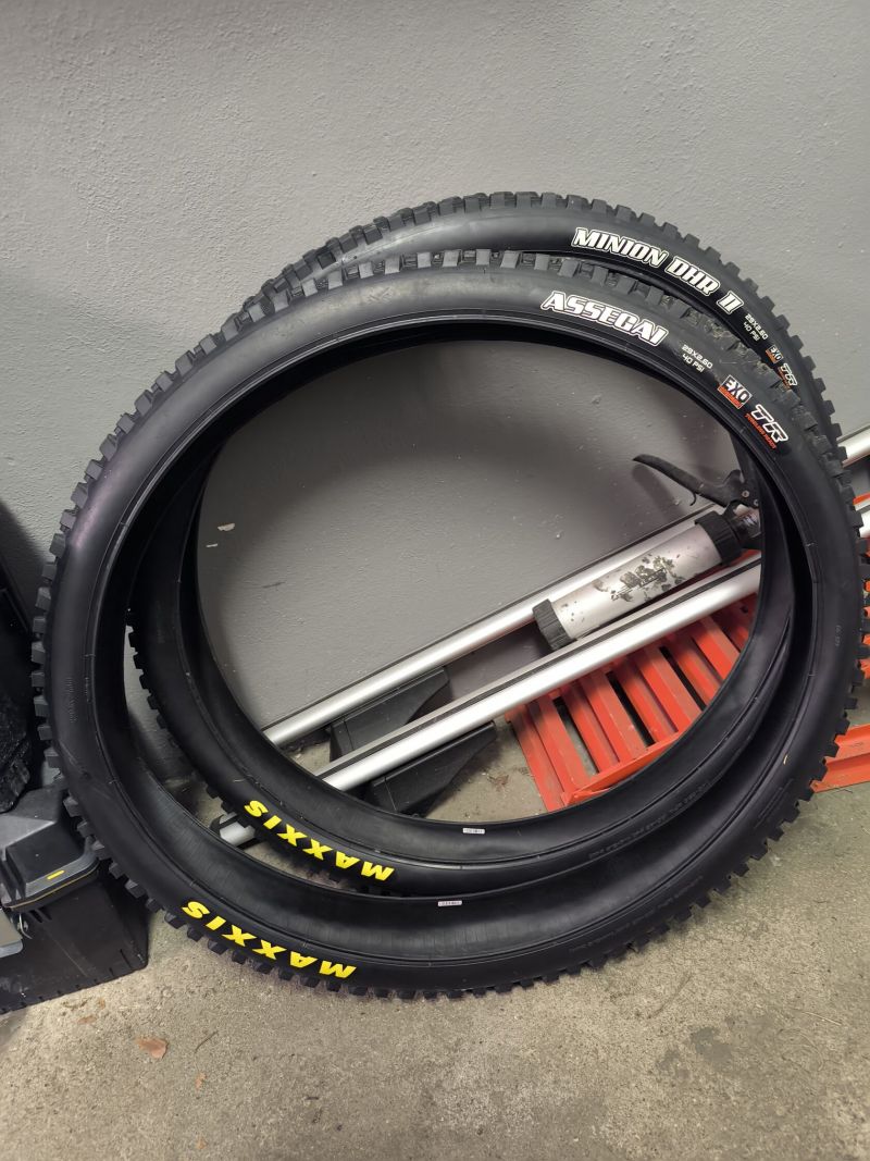 Maxxis Assegai / Maxxis Minion DHR II 