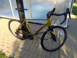 Qayron One.Dr1 Gravel bike v hořčicově žluté