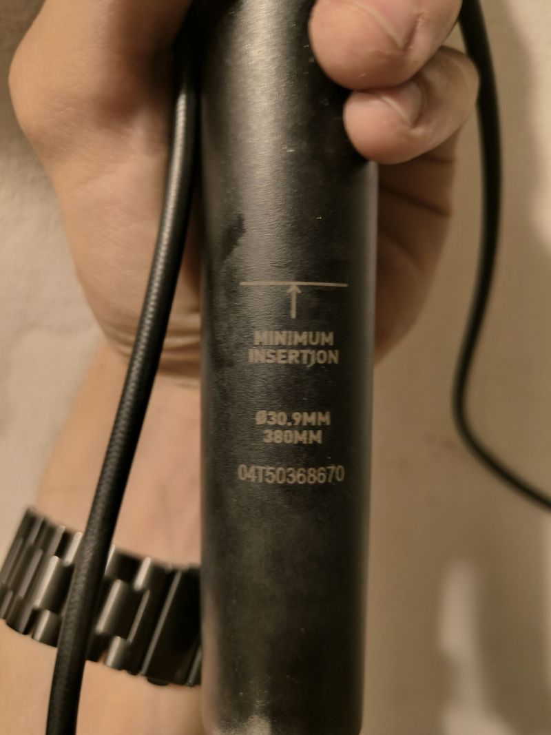Teleskopická sedlovka RockShox Reverb 30,9 mm NEFUNKČNÍ 