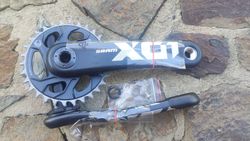 Karbonové kliky SRAM X01 DUB sb+ 170mm