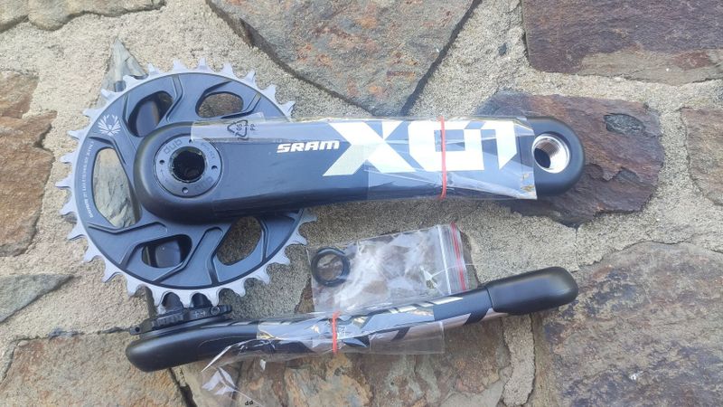 Karbonové kliky SRAM X01 DUB sb+ 170mm