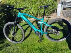 Haibike AllMtn 1 - Aquamarine/Black