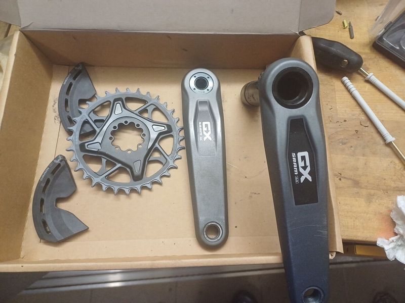 Kliky SRAM GX Eagle T-Type Q174 DUB MTB Wide 12s 32z Dark Polar- 175mm