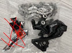 Shimano 105 R7000 11sp přehazovačka, řetěz.