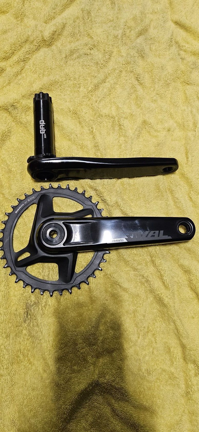 kliky SRAM Rival 175mm 38z
