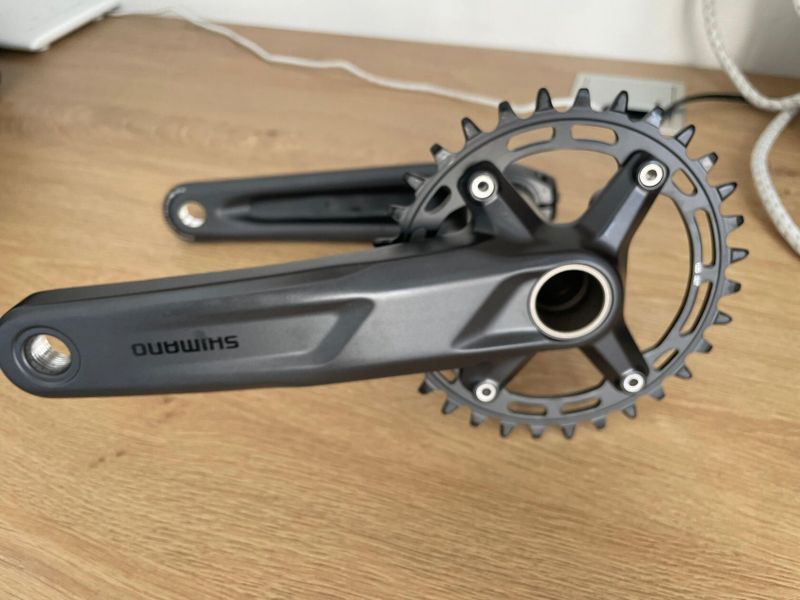 Kliky Shimano MT512-1, boost, řetězová linka 55mm, délka 170mm, 32z