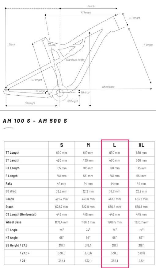 RockRider AM100s L s RockShox Monarch Plus