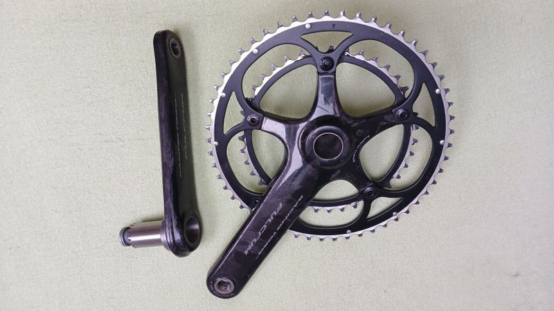 Prodám karbonové kliky FULCRUM RACING TORQ 10S, 175 mm, 53x39.