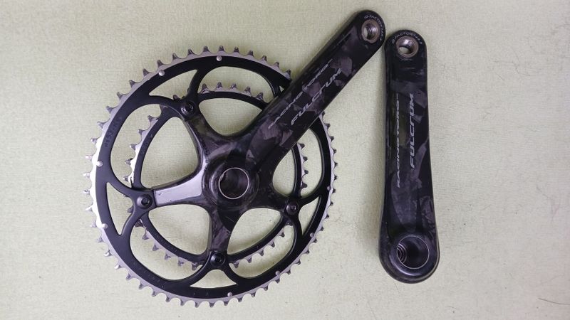 Prodám karbonové kliky FULCRUM RACING TORQ 10S, 175 mm, 53x39.