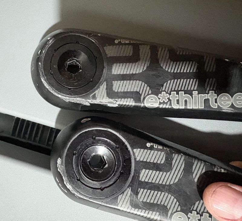 e*thirteen e*spec Race Carbon 170mm Crankset