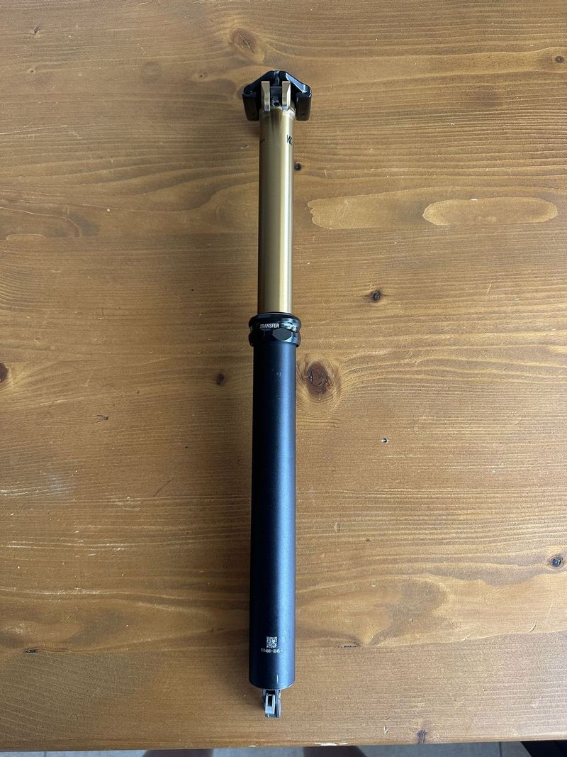 Teleskopická sedlovka FOX TRANSFER, Kashima, 150mm, 31,6