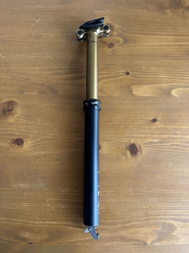 Teleskopická sedlovka FOX TRANSFER, Kashima, 150mm, 31,6