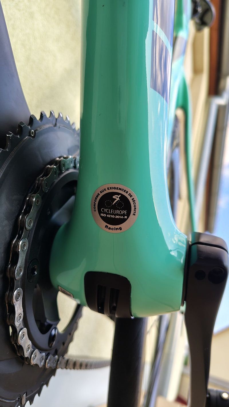 Bianchi Oltre Comp, Ultegra 12s Di2, Velomann V50R, 782km