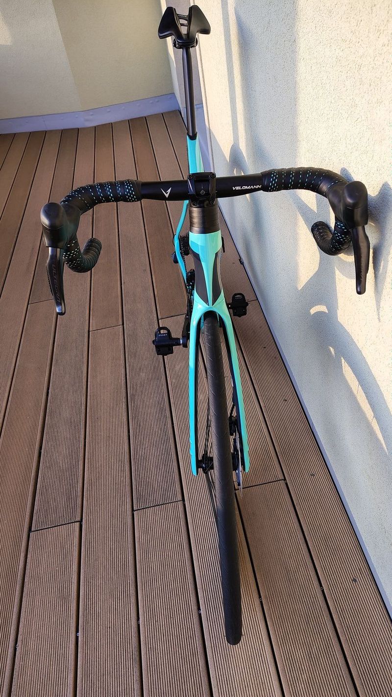 Bianchi Oltre Comp, Ultegra 12s Di2, Velomann V50R, 782km