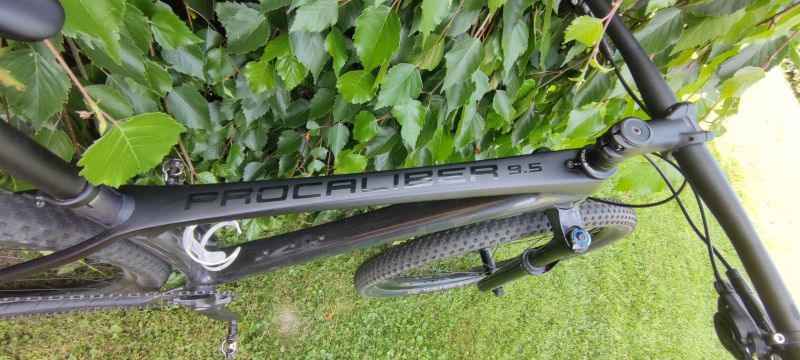 Trek Procaliber 9.5 - gloss dark prismatic/matte trek black velikost M/L