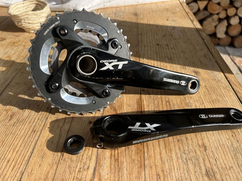 Kliky shimano XT 175mm