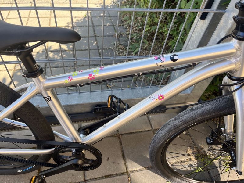 dětské kolo Early Rider Belter 24 Brushed Aluminium