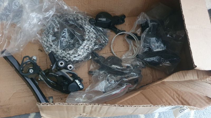 Kompletní řadící sada Shimano SLX-DEORE 2x10