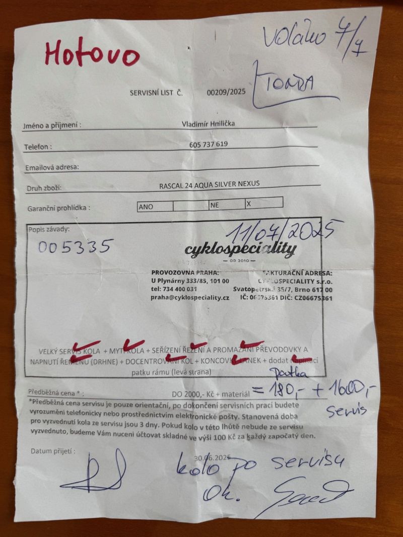 Dětské kolo Rascal Bike 24" – TOP stav po kompletním servisu!