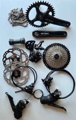 Gravel sada Shimano GRX 820 1x12speed