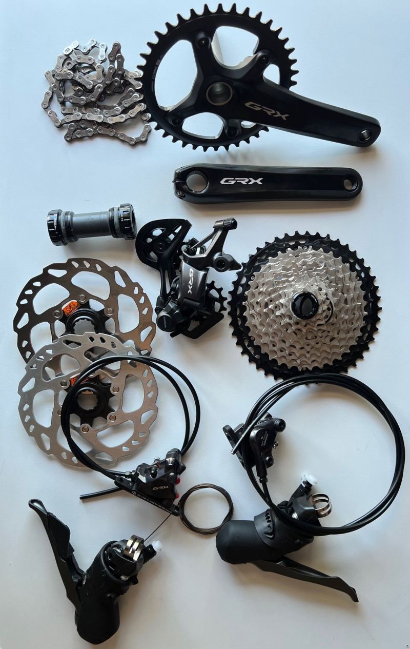 Gravel sada Shimano GRX 820 1x12speed