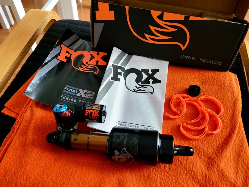 Nový Fox Float X2 Factory VVC Evol Kashima 230mm