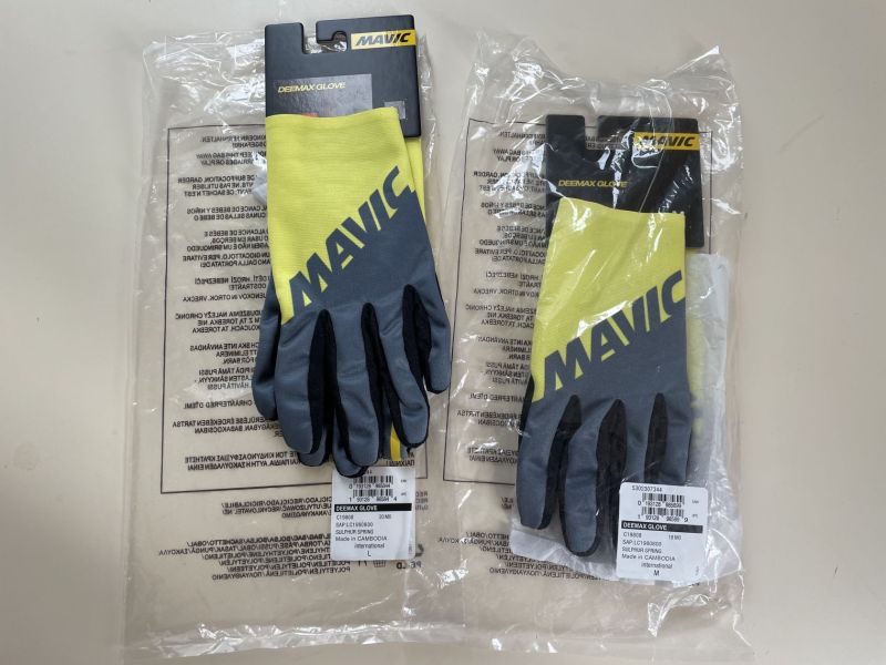 Rukavice Mavic Deemax velikost L a M
