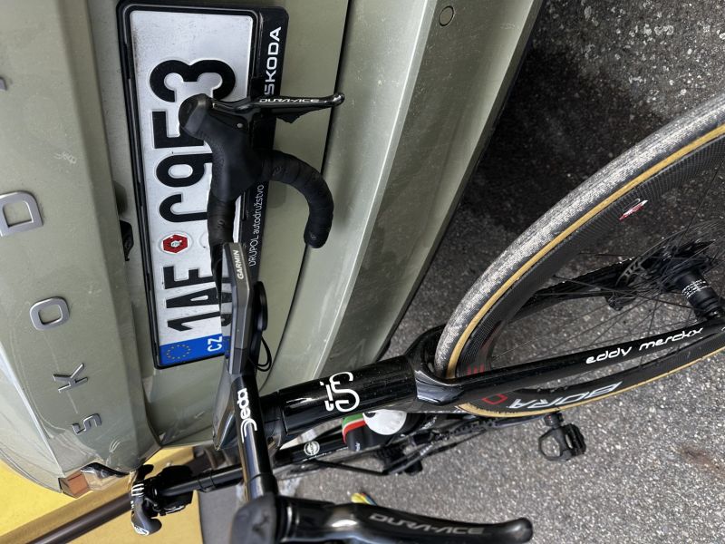 Eddy Merckx 525, Shimano Dura-Ace di2 s wattmetrem, Vel. 54