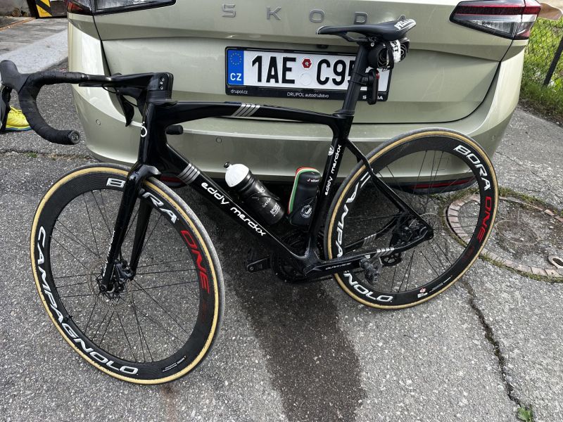 Eddy Merckx 525, Shimano Dura-Ace di2 s wattmetrem, Vel. 54