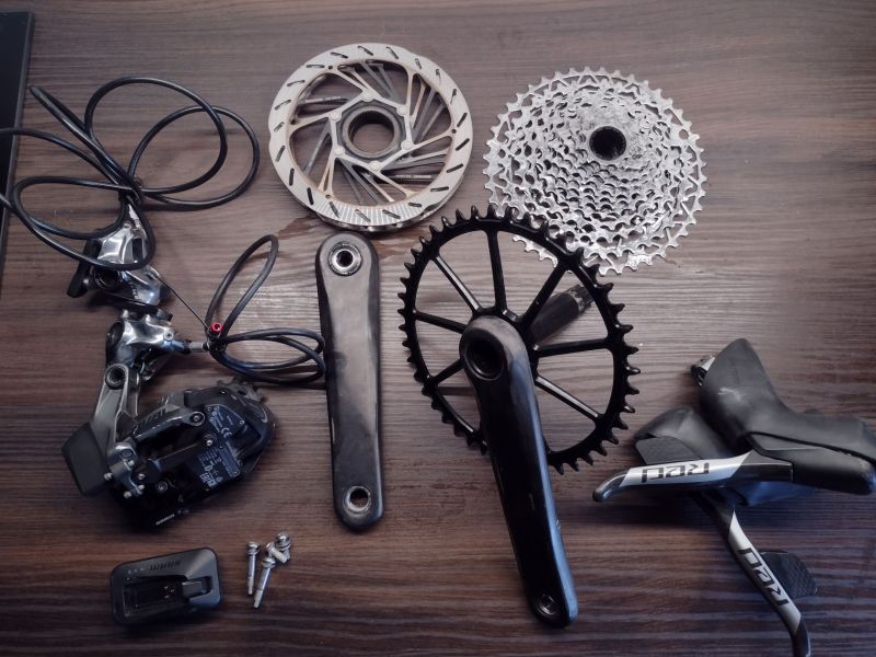Gravel sada sram axs 12s