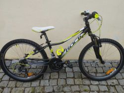 MTB kolo Rock Machine Surge 24, pro děti s výškou 115-155cm+dárek