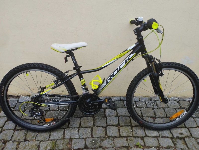 MTB kolo Rock Machine Surge 24, pro děti s výškou 115-155cm+dárek