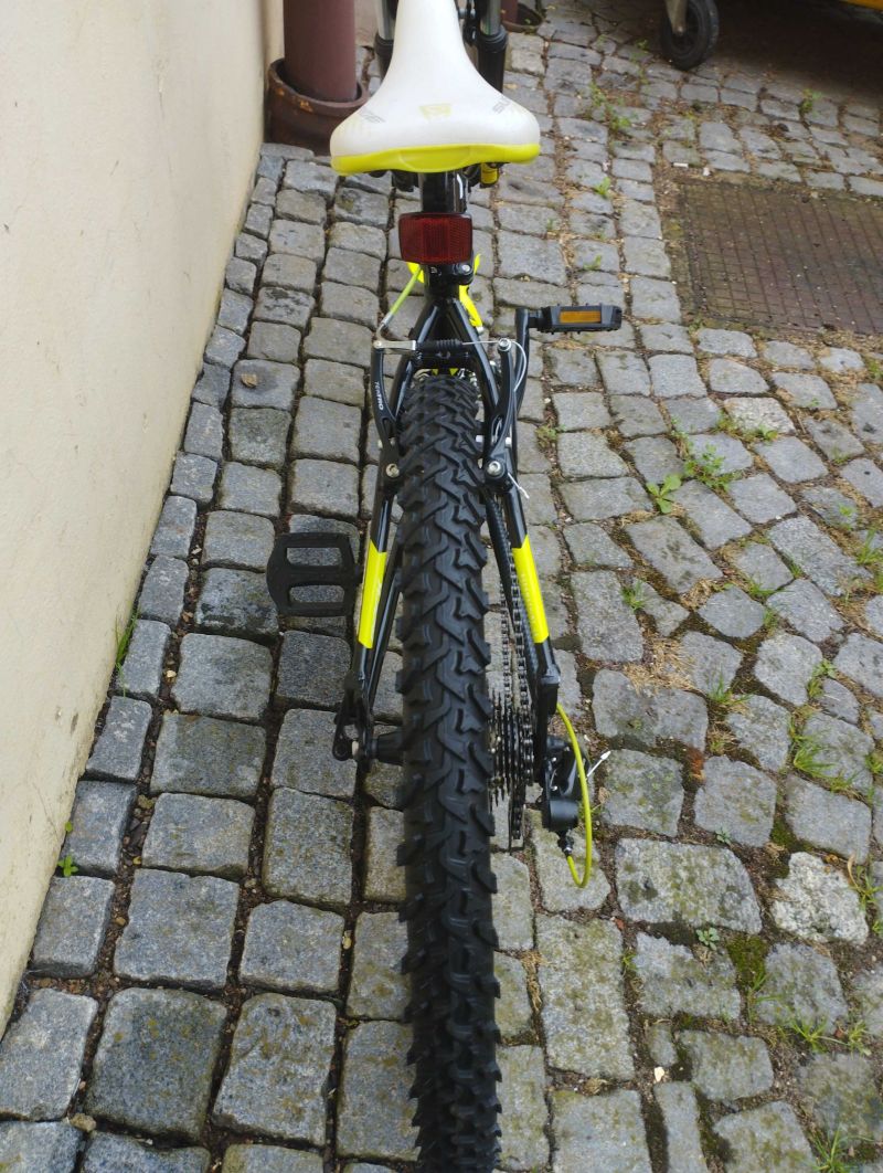 MTB kolo Rock Machine Surge 24, pro děti s výškou 115-155cm+dárek
