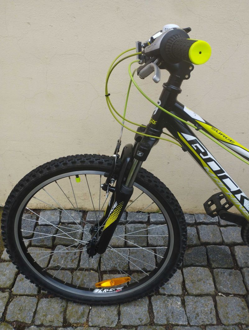 MTB kolo Rock Machine Surge 24, pro děti s výškou 115-155cm+dárek