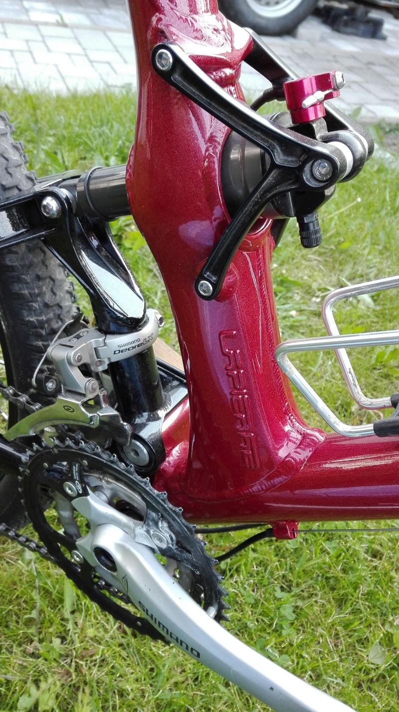 Celoodpružené LaPierre X-race vel. L