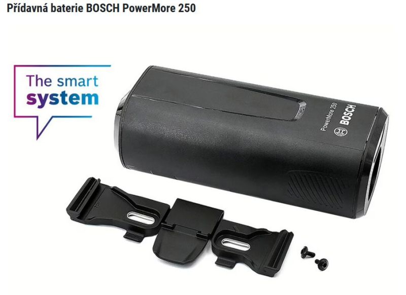 Přídavná baterie BOSCH PowerMore 250