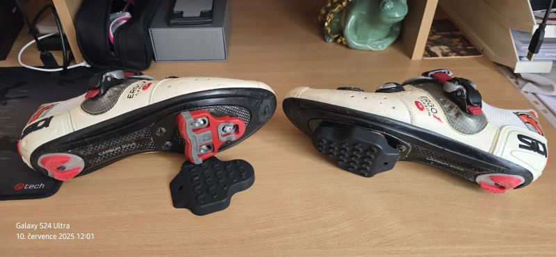 Prodám silniční tretry Sidi Ergo 1, Carbon sole
