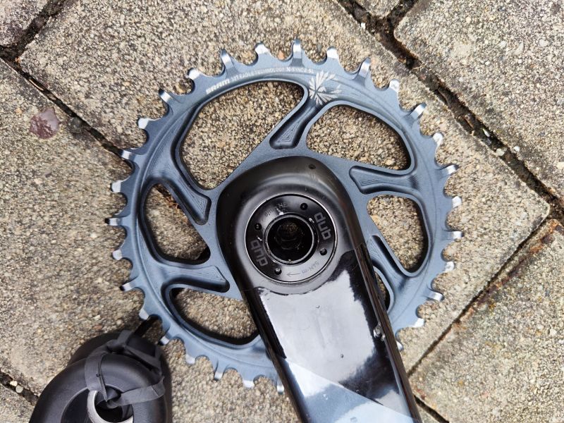 MTB kliky Sram XX1 Eagle DUB Boost, X-Sync 12s - Black