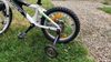 Dětské kolo Ghost Race Powerkid Pneu 16" s přídavnými kolečky a tažnou tyčí za kolo Trail Gator